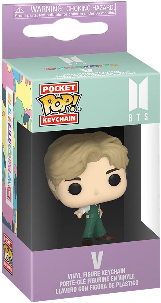 Funko Pocket Pop! Keychain: BTS - V (Dynamite) - US Exclusive - CONFIDENTIAL