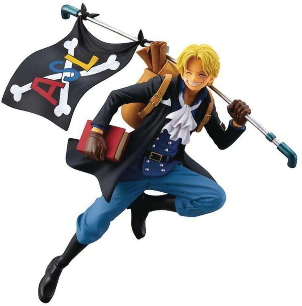 § One Piece Three Brothers Sabo Figure 10cm - flash vidéo