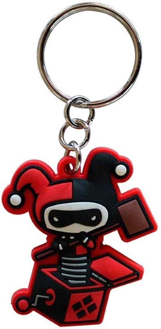 § DC Comics - Harley Quinn PVC Keychain - flash vidéo