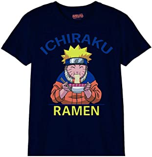 Naruto - Ramen d'Ichiraku - T-Shirt Bleu Marine - 12 ans - flash vidéo