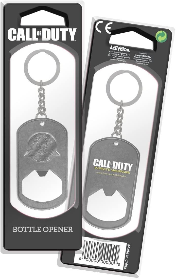 Call of Duty Infinite Warfare Metal Key Chain + Bottle Opener - flash vidéo