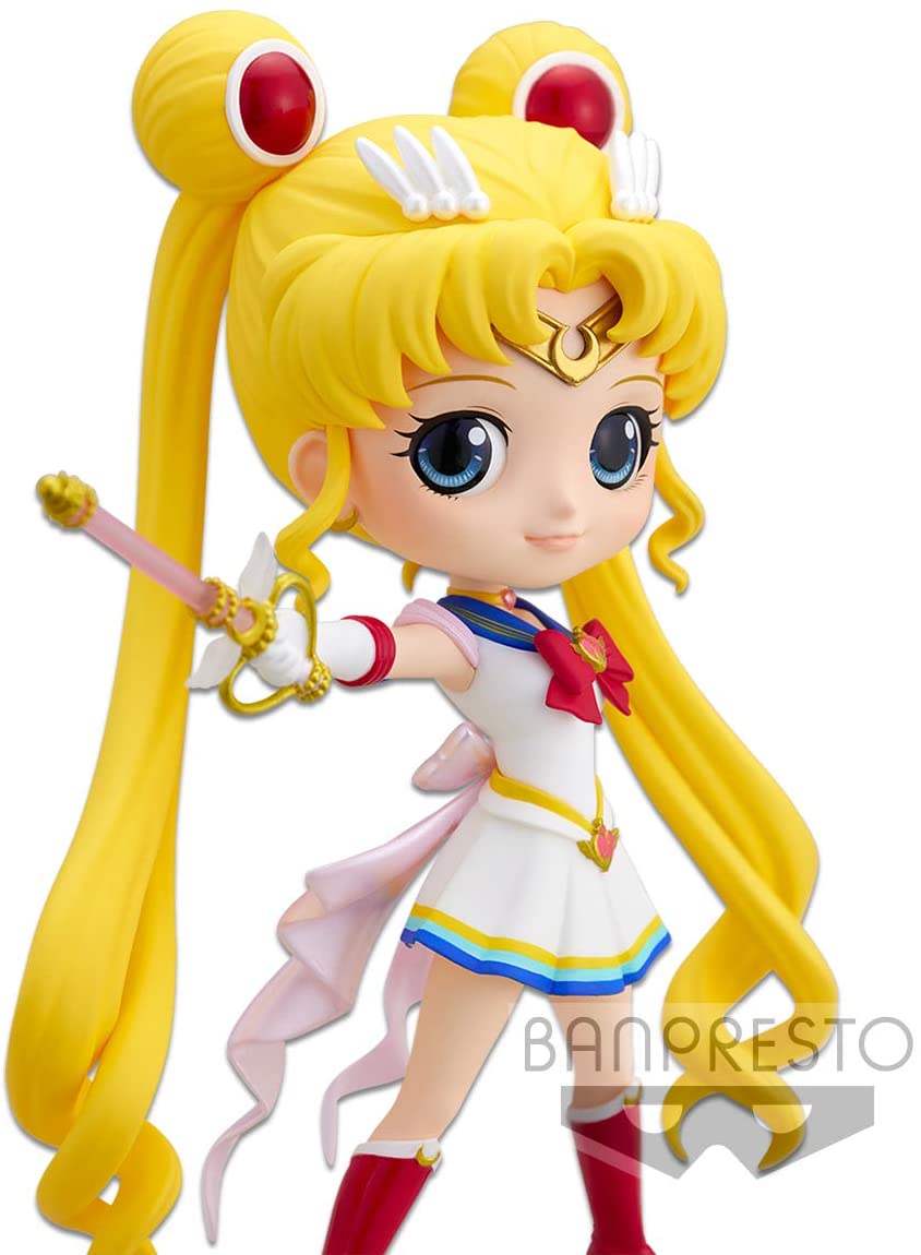 Sailor Moon - Pretty Guardian Sailor Moon Eternal the Movie - Q Posket Super Sailor Moon Kaleidoscope Version Figure 14cm - Reproduction