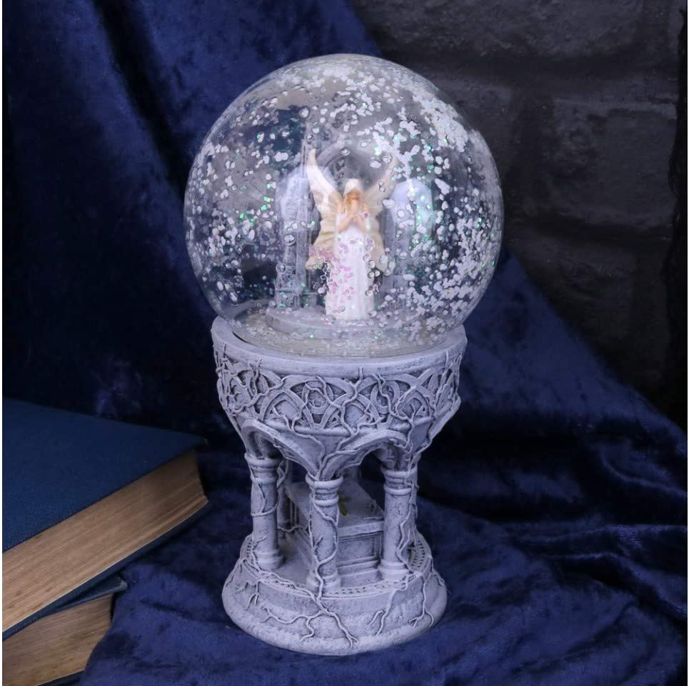 Only Love Remains - Boule à neige angélique 18.5cm - flash vidéo