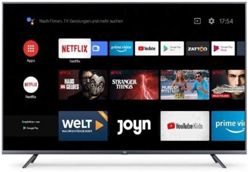 Xiaomi Mi - LED 4S V53R 4K UltraHD Android OS Smart TV 55" - flash vidéo