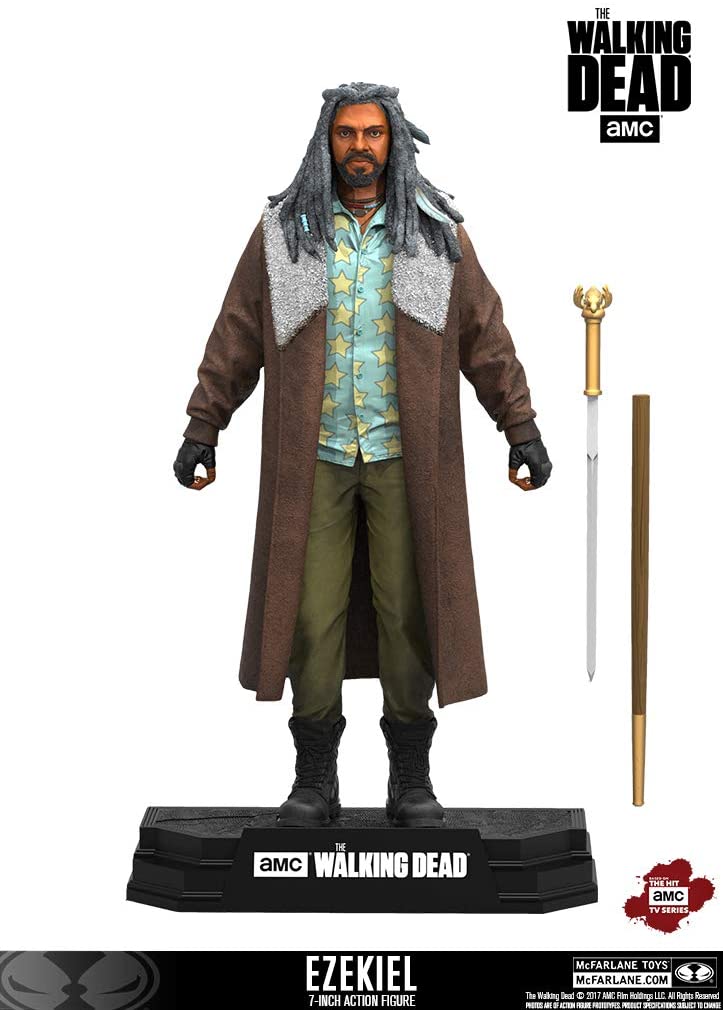 § The Walking Dead - Ezekiel Figure 18cm - flash vidéo