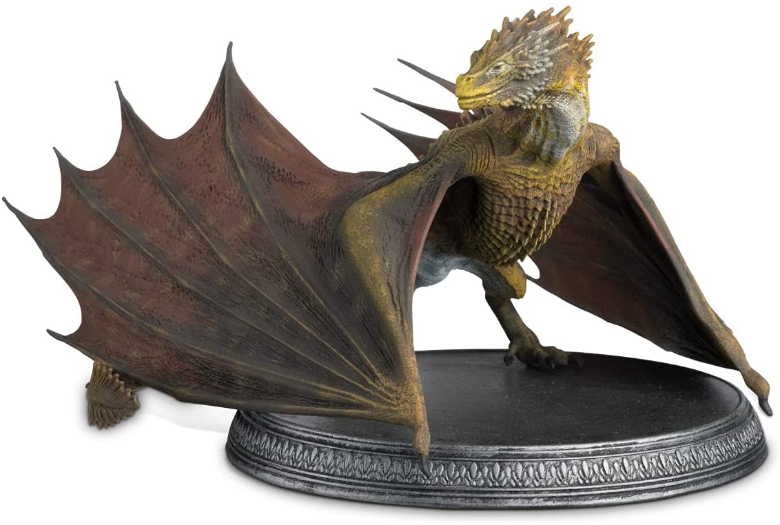Game of Thrones - Statue du dragon Viseron - flash vidéo