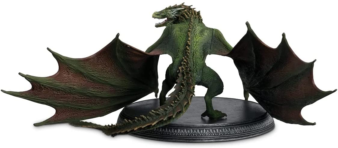 Game of Thrones - Statue du dragon Rhaegal - flash vidéo