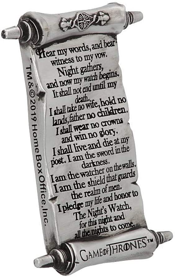 Game of Thrones - Night's Watch Magnet 10cm - flash vidéo