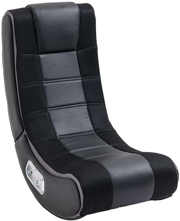X Rocker - G-Force Sport 2.1 Stereo Audio Gaming Chair with Subwoofer - Red & Black - flash vidéo
