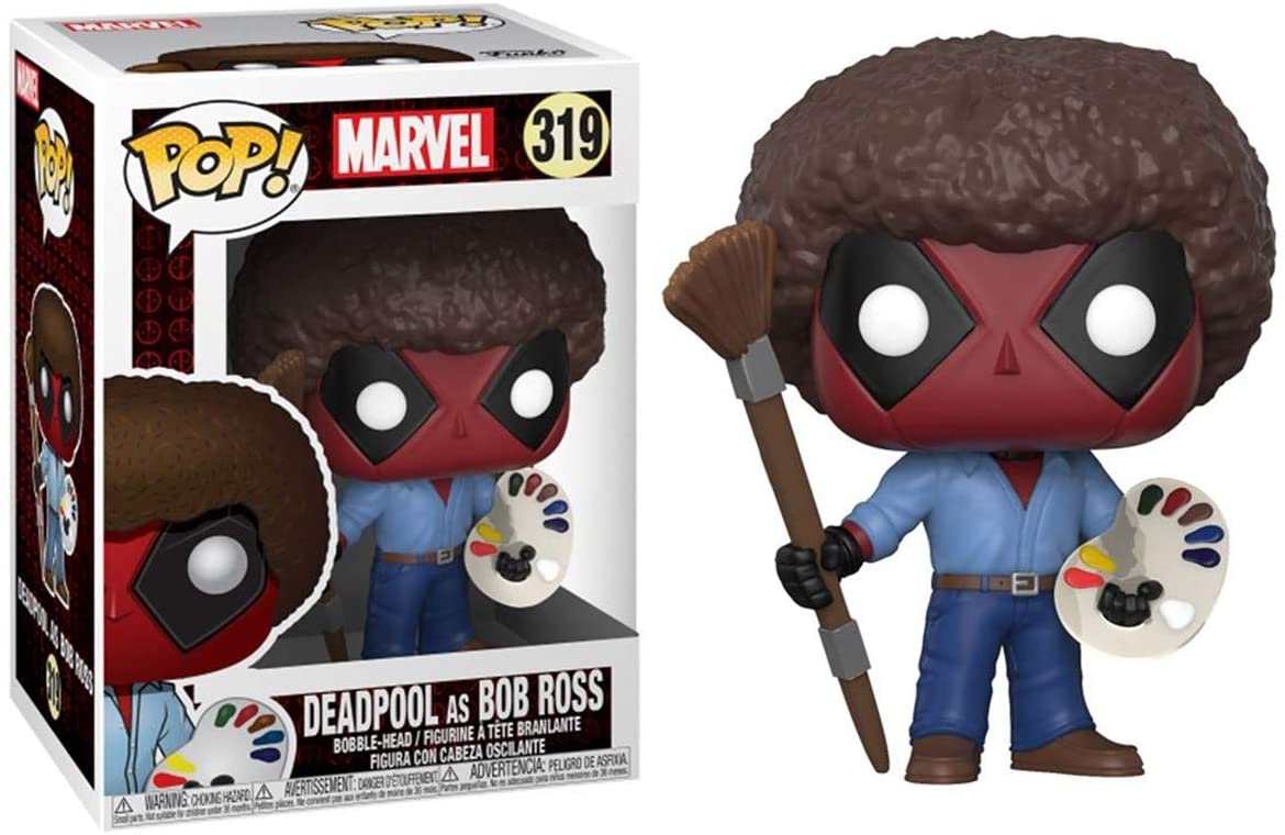 Funko Pop! Marvel Deadpool Playtime Deadpool Bob Ross - flash vidéo