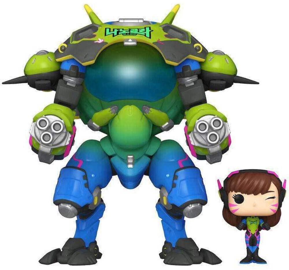 Funko Pop! Super: Overwatch - D.Va with Meka 6" (Nano Cola) Super Sized Pop! - US Exclusive - flash vidéo
