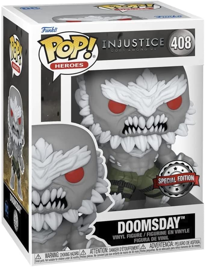 Funko Pop! Heroes: Injustice: Gods Among Us - Doomsday - US Exclusive - flash vidéo