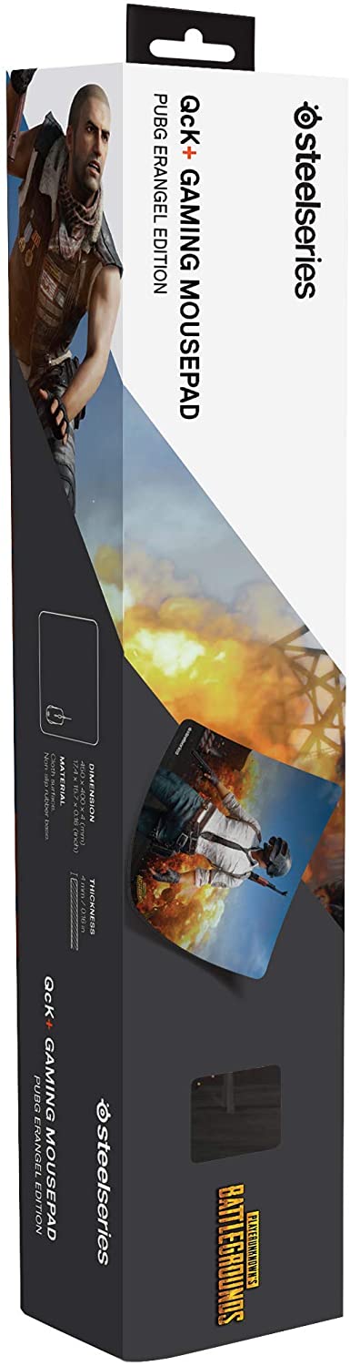 Steelseries QcK+ PUBG Erangel Edi. Gaming Mousepad - flash vidéo