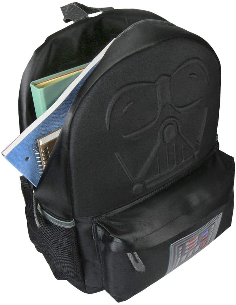 Star Wars - Darth Vader 3D Helmet High School Backpack - flash vidéo