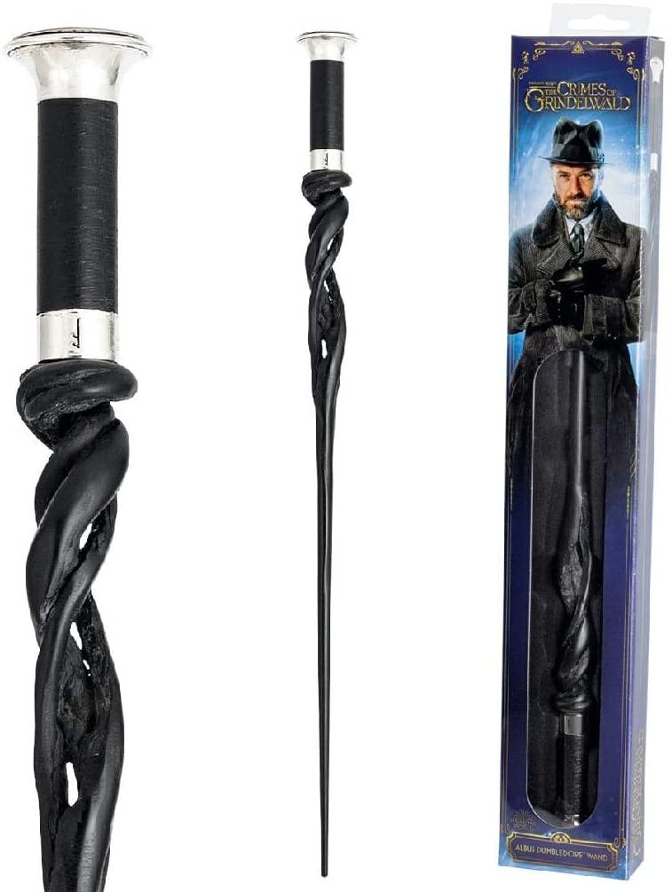 Les Animaux fantastiques - Réplique de la baguette d'Albus Dumbledore jeune 38 cm - flash vidéo