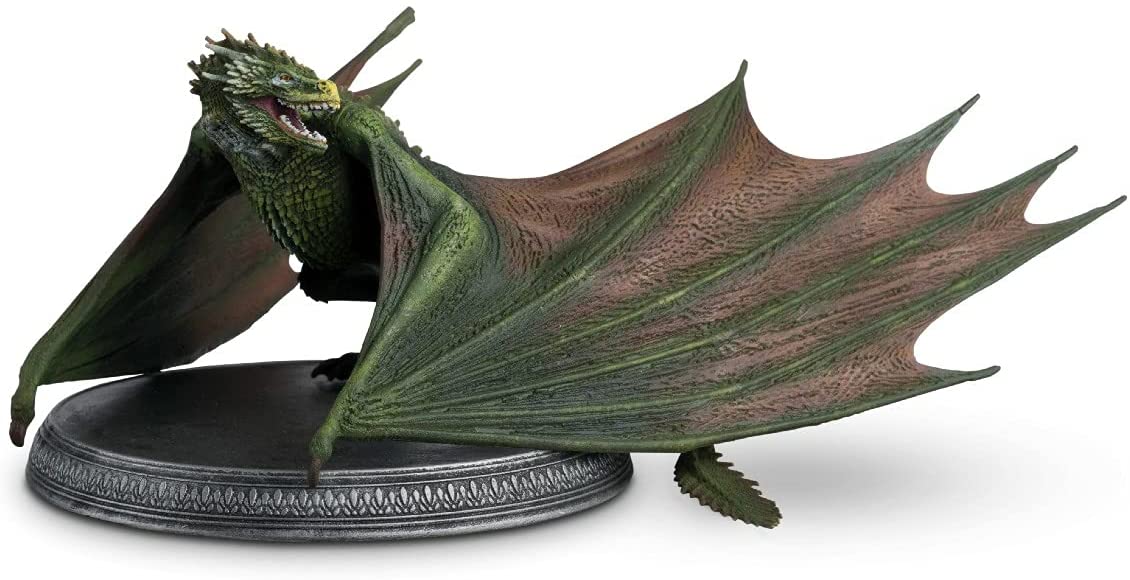Game of Thrones - Statue du dragon Rhaegal - flash vidéo