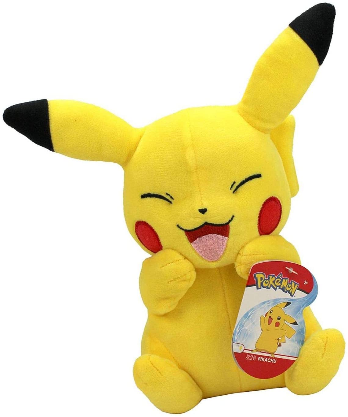 Pokémon - Peluche Pikachu Qui Rigole 15cm - flash vidéo