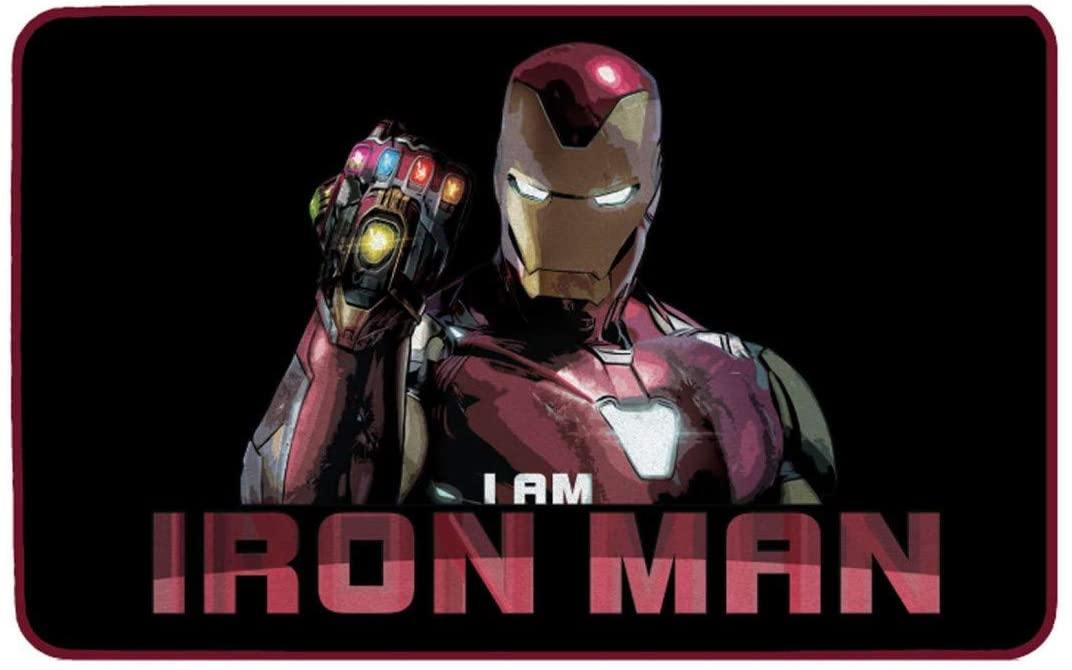 Marvel - Iron Man Interior Rectangular Floor Mat - flash vidéo