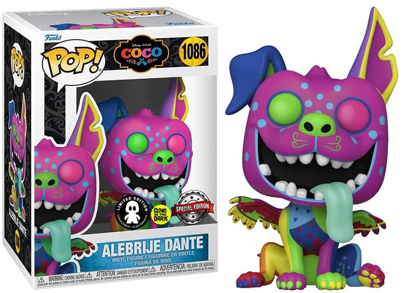 Funko Pop! Disney: Coco - Alebrije Dante (Blacklight) - US Exclusive - flash vidéo