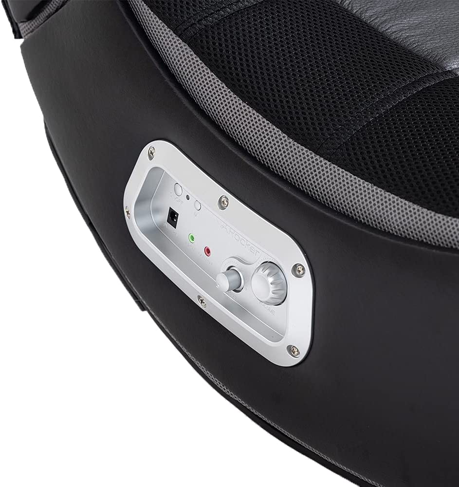 X Rocker - G-Force Sport 2.1 Stereo Audio Gaming Chair with Subwoofer - Red & Black - flash vidéo