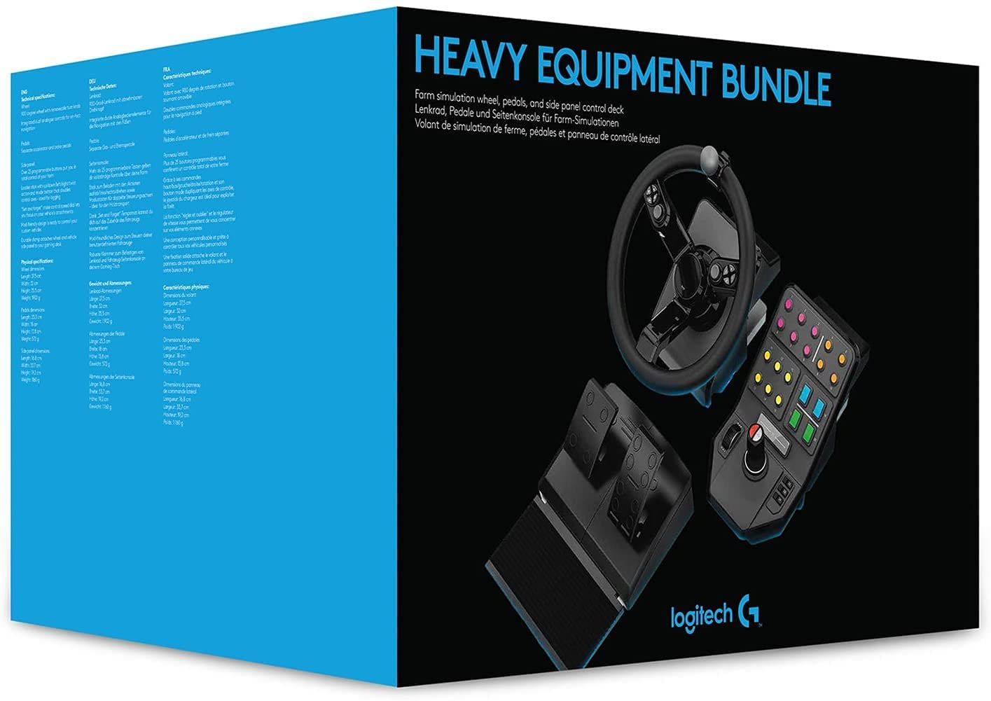 Logitech Ensemble d'équipement lourd pour simulateur agricole G Saitek - flash vidéo