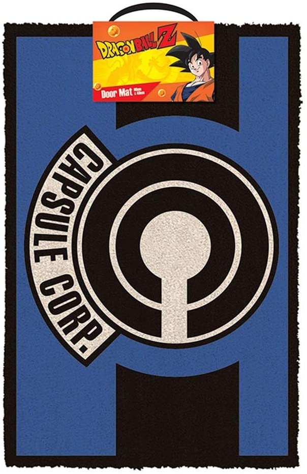 Dragon Ball Z - Tapis de porte Logo de Capsule Corp - flash vidéo