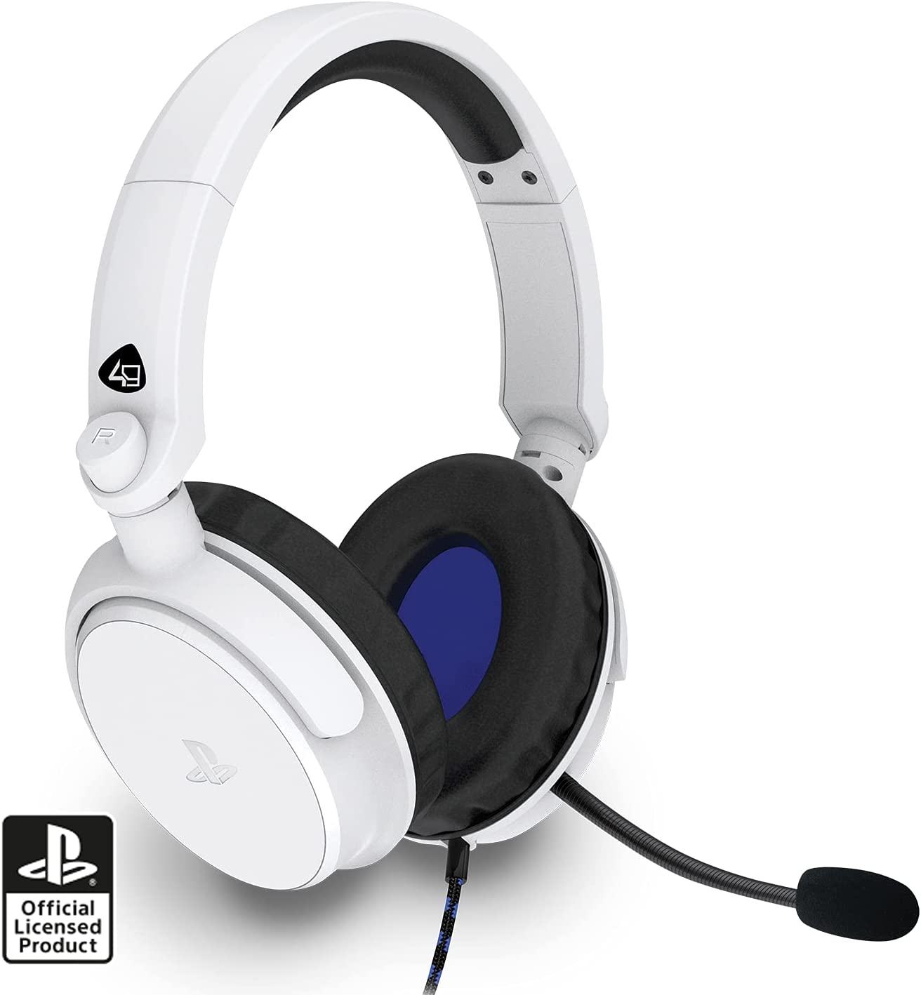 4Gamers - PRO 4-50S PS4 Licensed Wired Stereo Gaming Headset White - flash vidéo