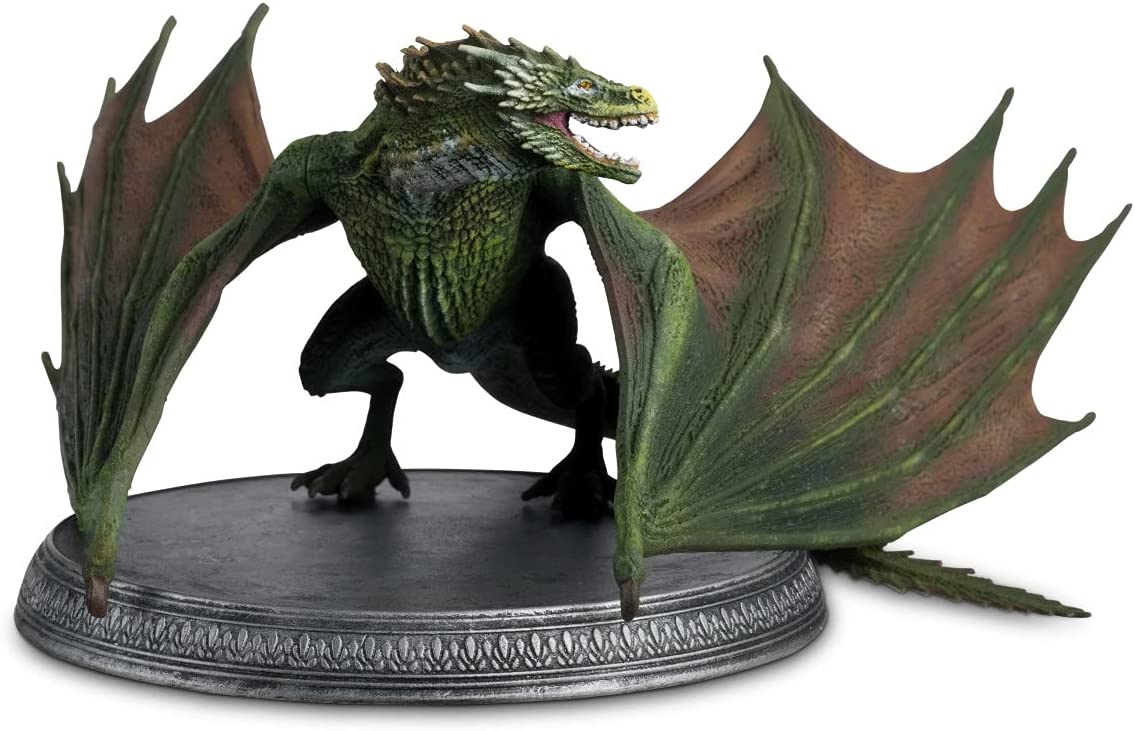 Game of Thrones - Statue du dragon Rhaegal - flash vidéo