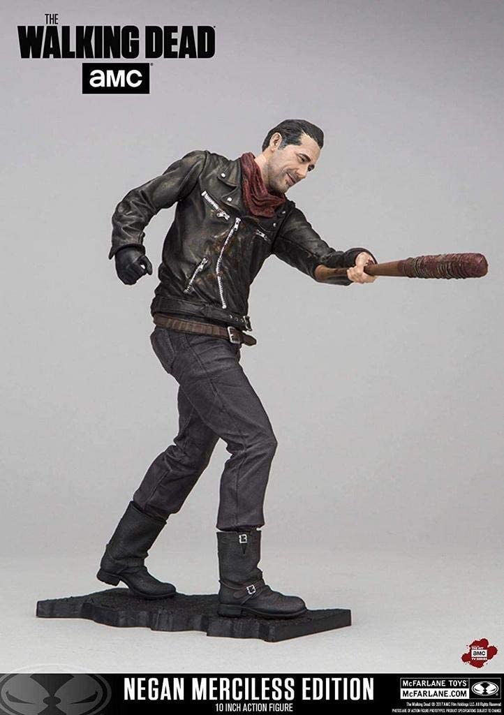 § The Walking Dead - Negan Merciless Edition Deluxe Figure 25cm - flash vidéo