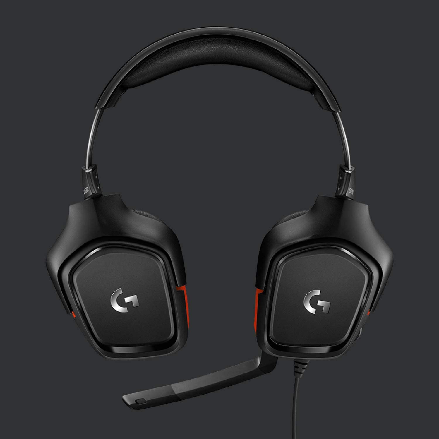 Logitech Casque de jeu stéréo filaire en similicuir G332 pour PC, PS4, Xbox One et Switch - flash vidéo