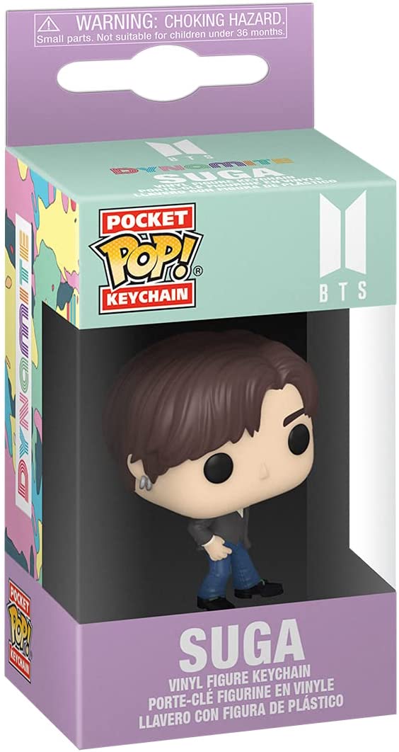 Funko Pocket Pop! Keychain: BTS - Suga (Dynamite) - US Exclusive - CONFIDENTIAL