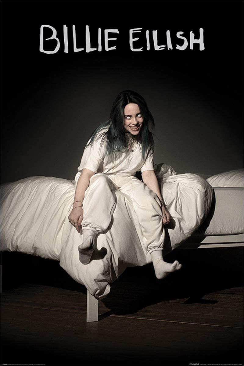 Billie Eilish Maxi Poster - flash vidéo