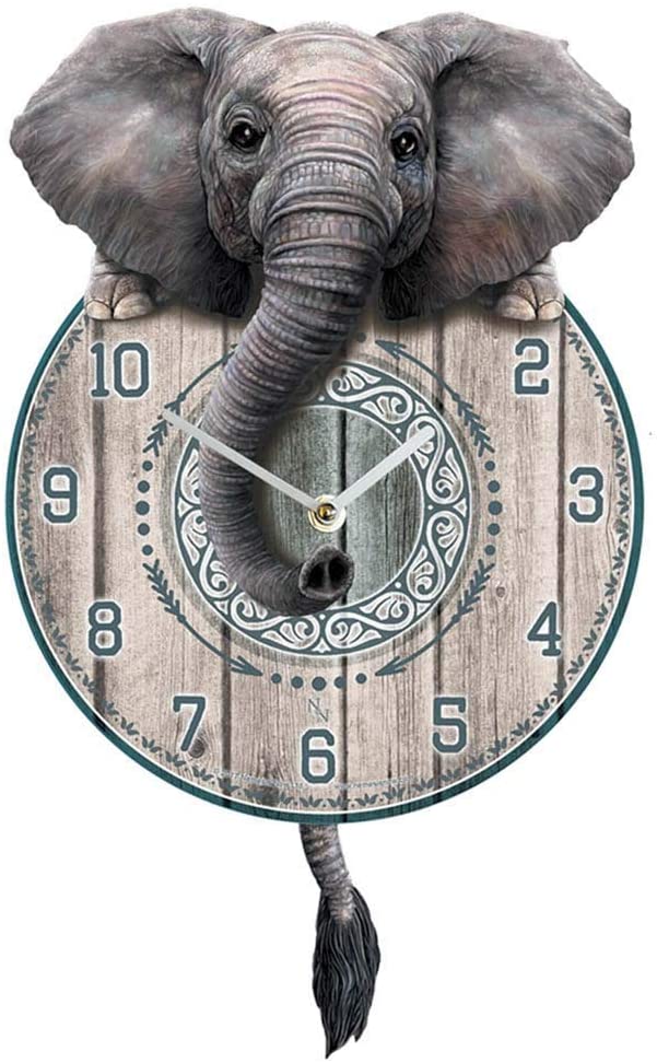 Trunkin' Tickin' - Horloge à pendule Elephant
