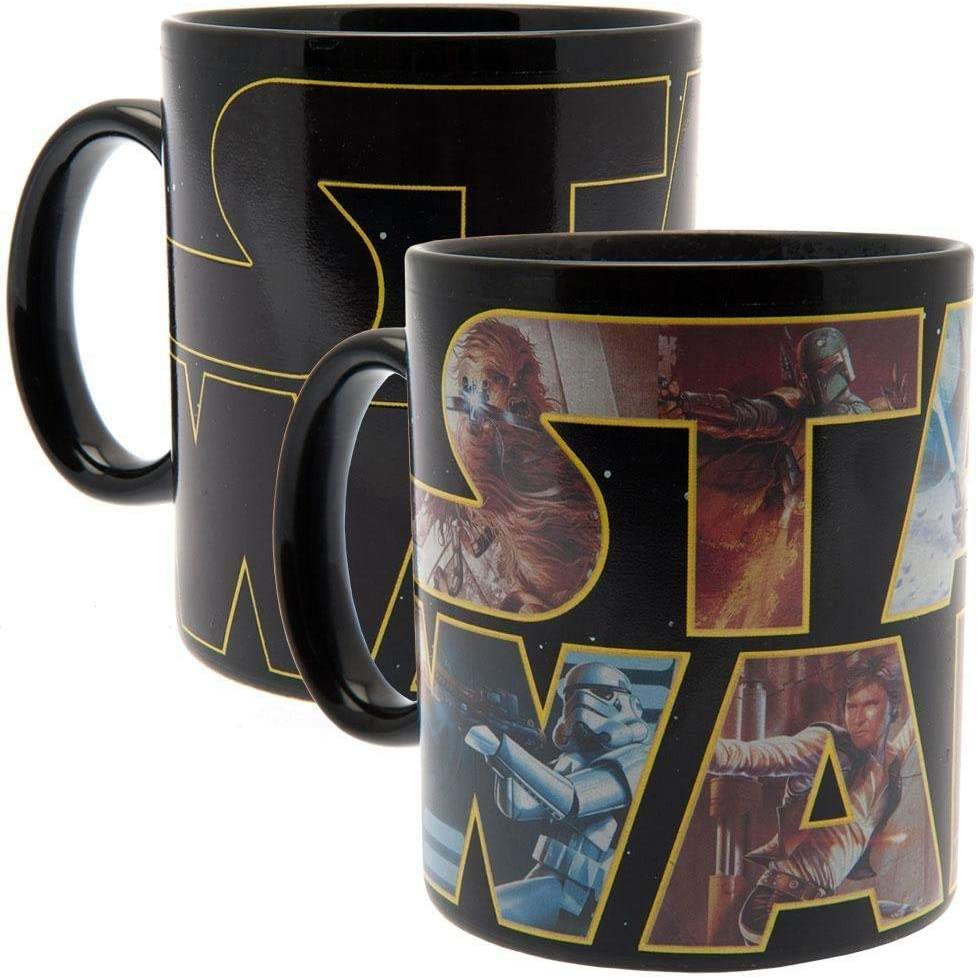 ② Star Wars - Mug thermoréactif Logo (Personnages) — Star Wars
