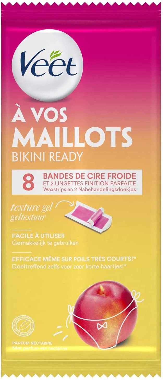 Veet Gen Z Bandes de Cire Froide Maillot 8 strips - flash vidéo