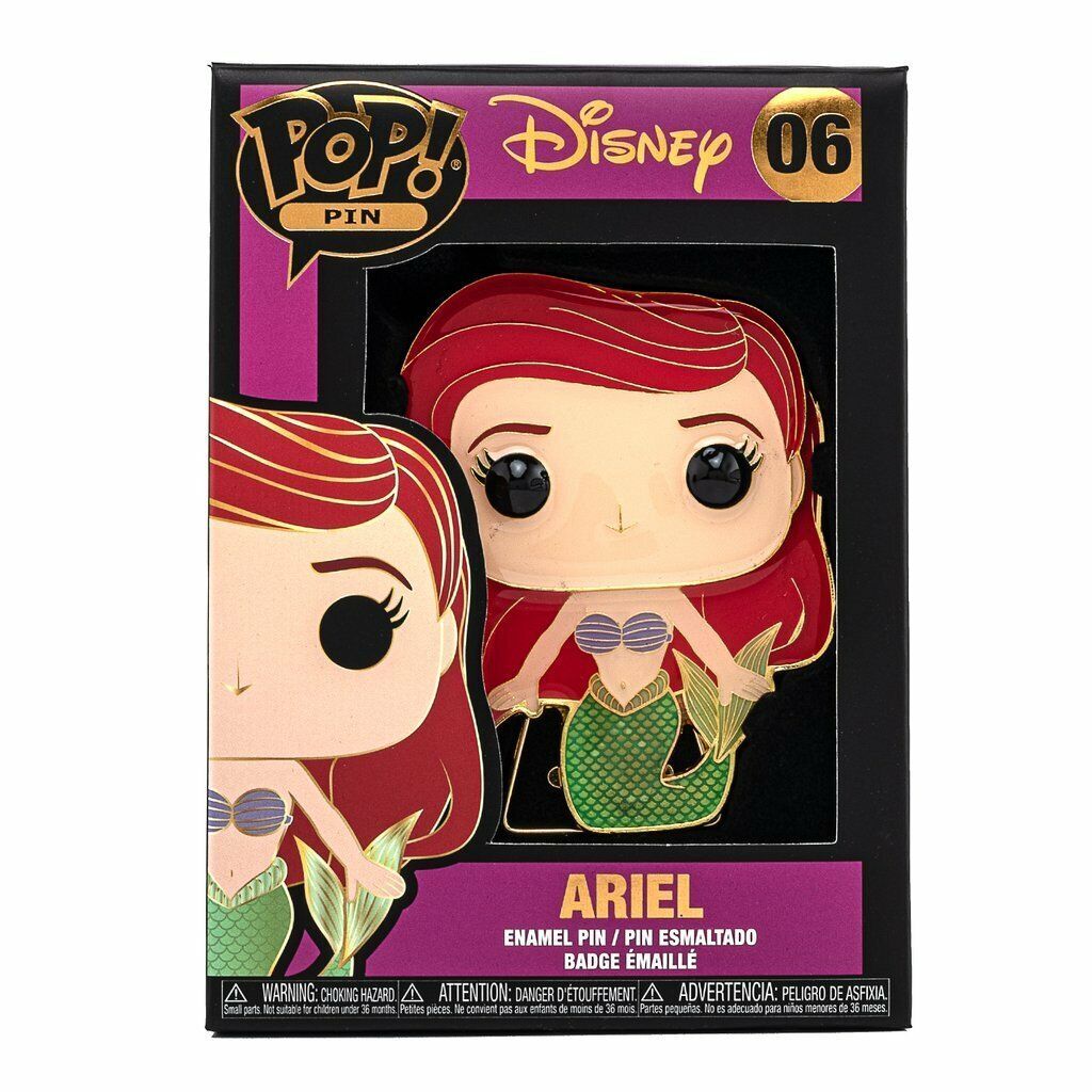 Funko Pop! Pin: Disney - Ariel - flash vidéo
