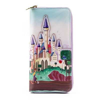 Loungefly: Disney Princess Castle Series - Sleeping Beauty Zip Around Wallet - flash vidéo