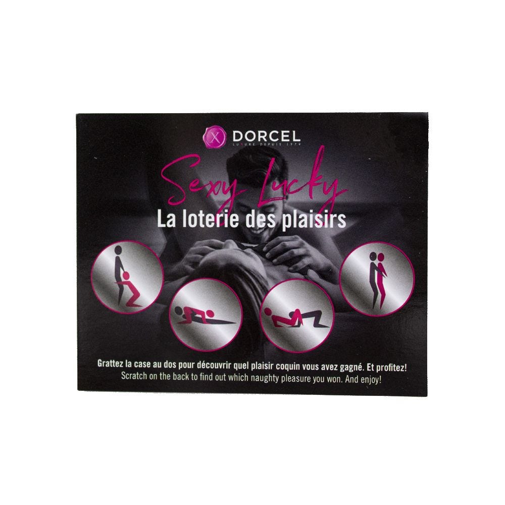 Lot de 10 cartes à gratter La Loterie Des Plaisirs - flash vidéo