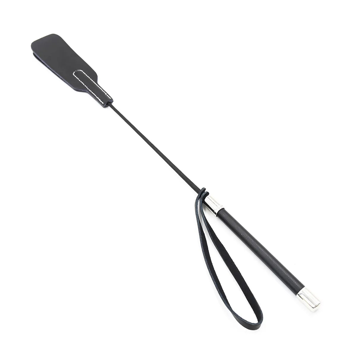 Cravache en cuir noire - flash vidéo