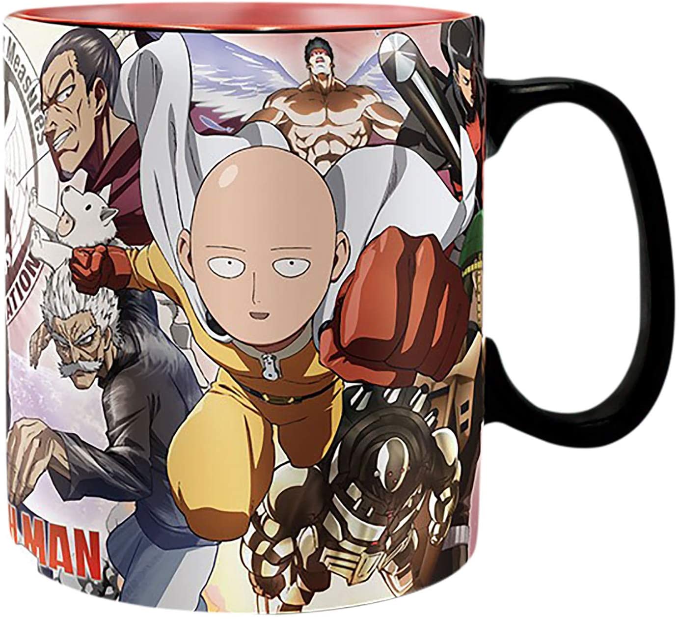 One Punch Man - Heroes Heat Change Mug 460ml - flash vidéo