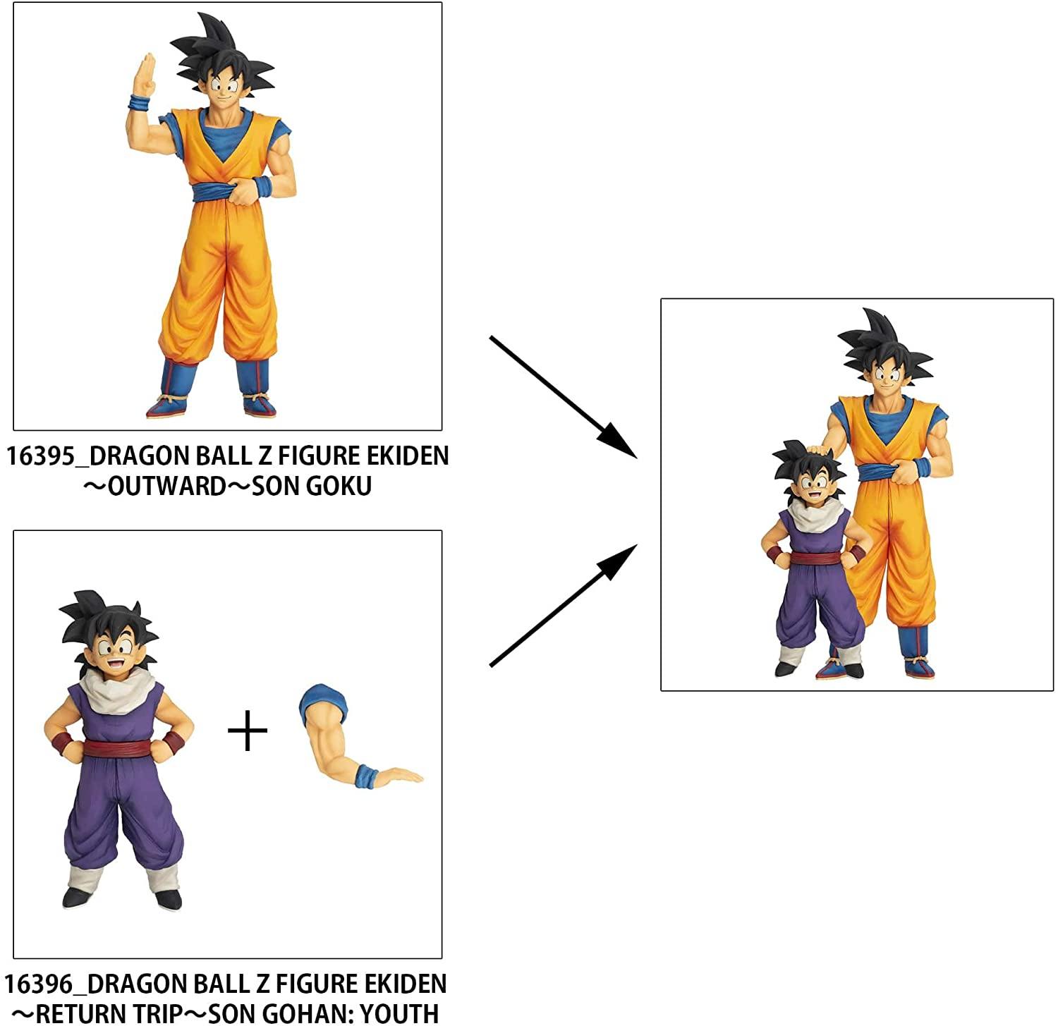 Dragon Ball Z - Son Goku Outward Figure 21cm - flash vidéo