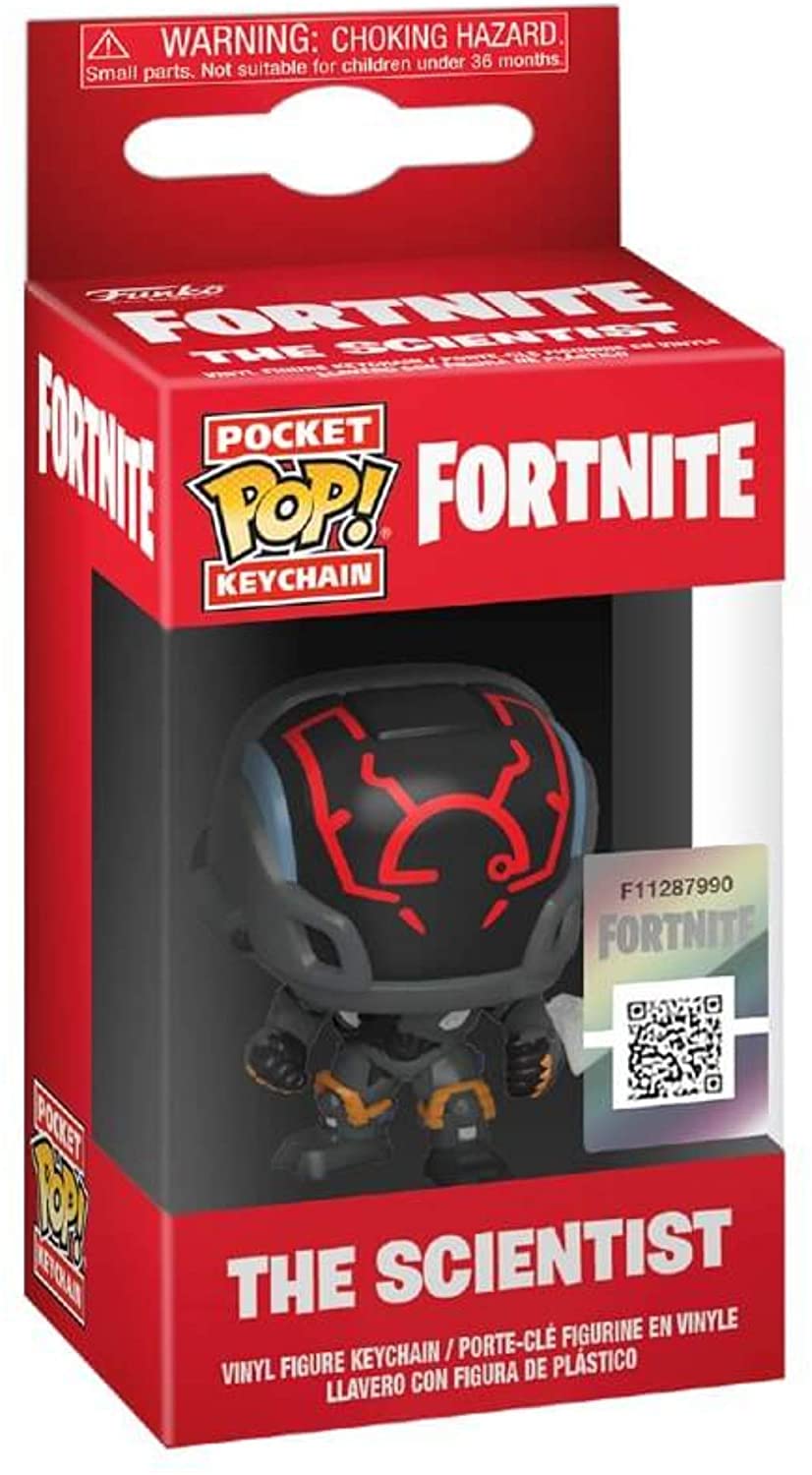 Funko Pocket Pop! Keychain: Fortnite - The Scientist - flash vidéo