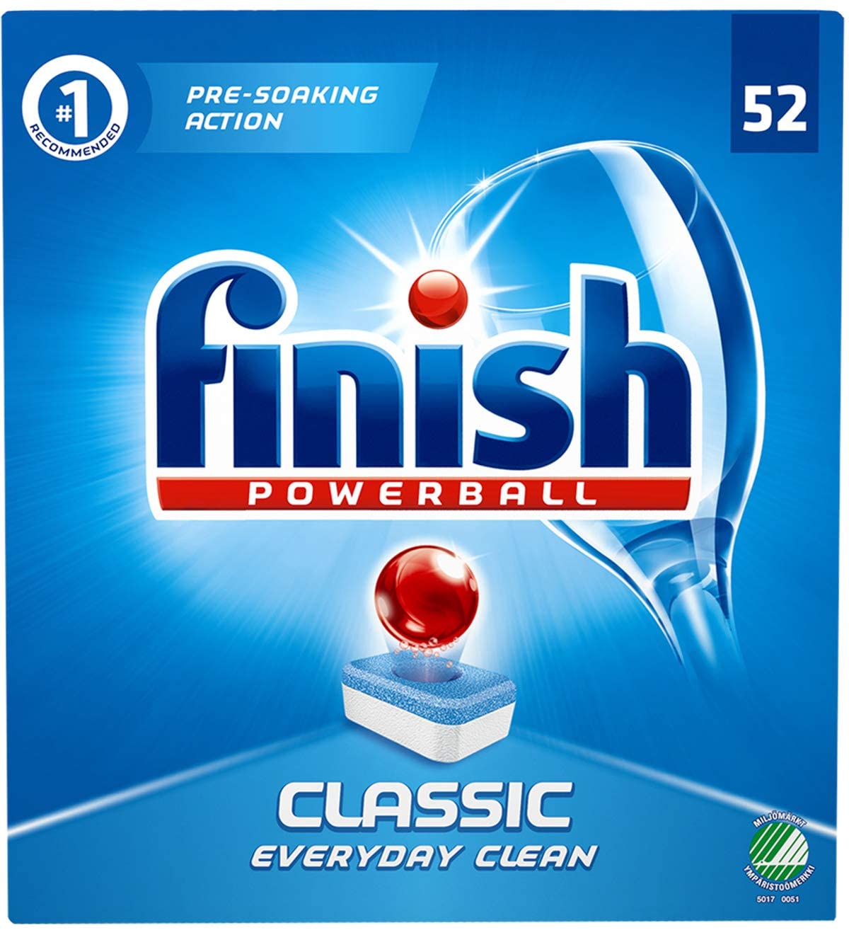 Finish PowerBall Classic 52 tabs Regular