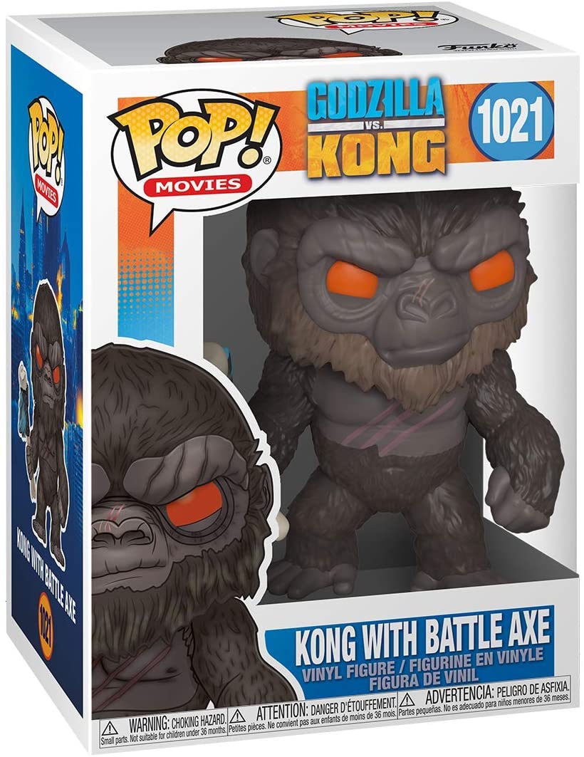 Funko Pop! Movies: Godzilla Vs Kong - Kong with Axe - flash vidéo