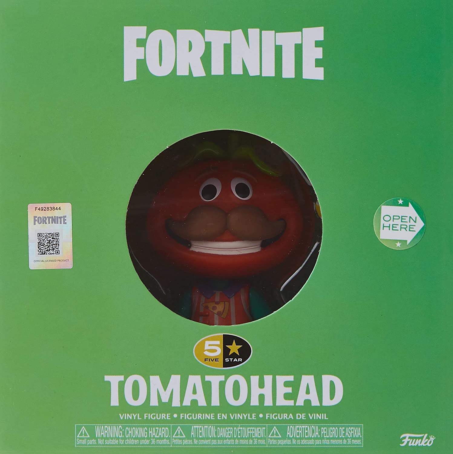 Funko 5 Star Vinyl Figure Fortnite - Tomatohead - flash vidéo