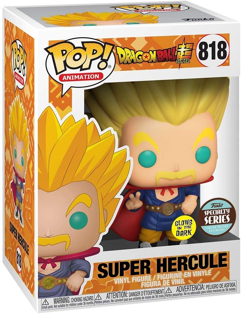 Funko Pop! Animation Dragon Ball Super 4 Super Saiyan Hercule (Glow) - flash vidéo