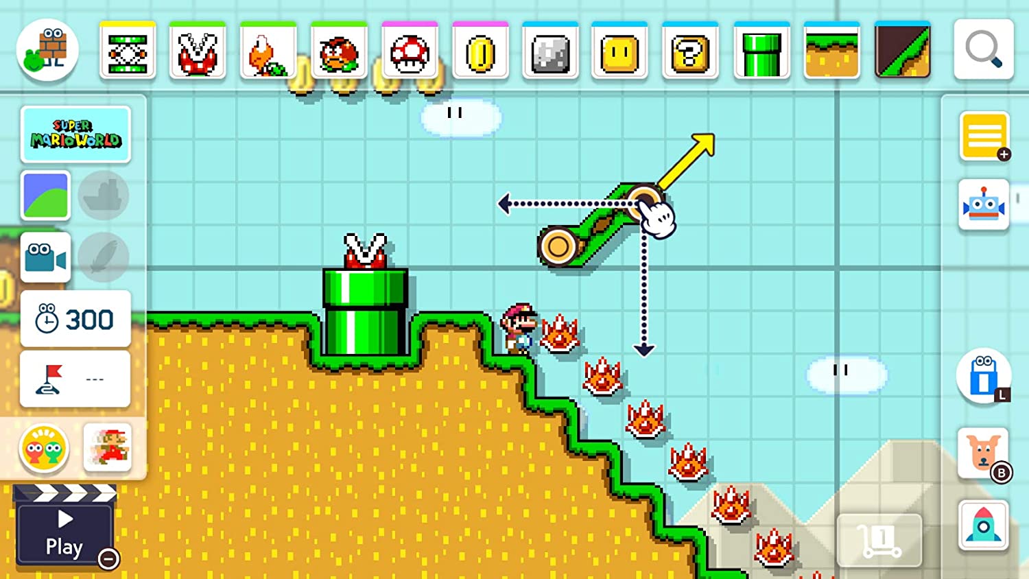 Super Mario Maker 2 - flash vidéo