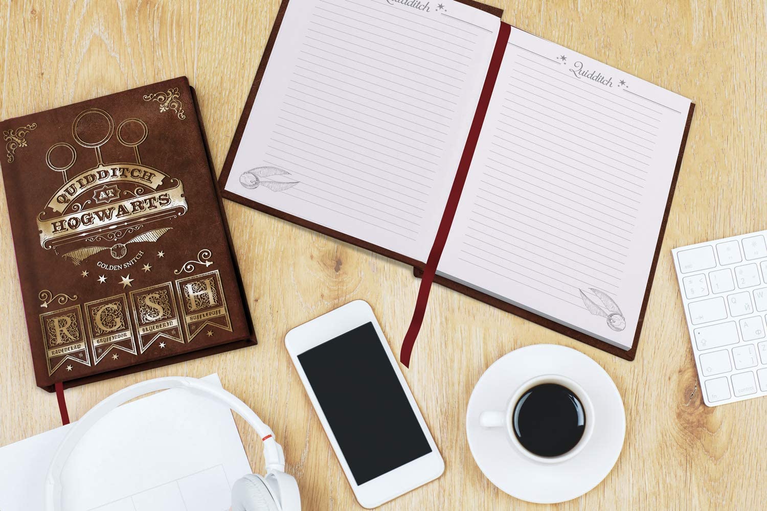§ Harry Potter - Quidditch A5 Notebook - flash vidéo