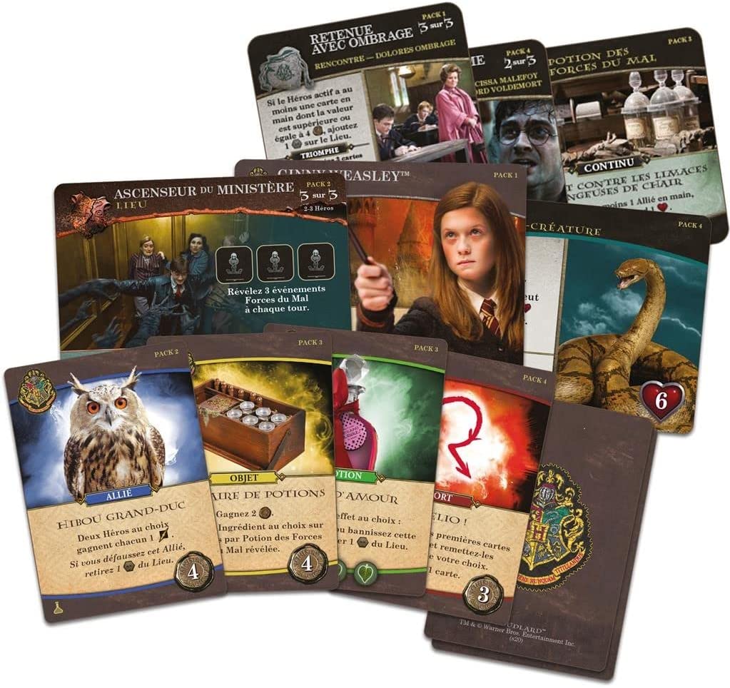 Harry Potter - Extension Sortilèges et Potions - Jeu de Plateau - flash vidéo