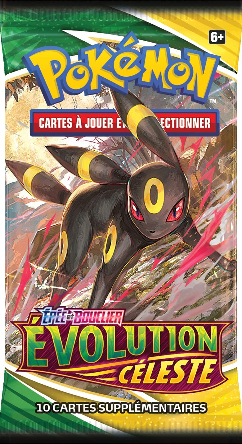 Pokémon JCC - Epée et Bouclier - Booster Evolution Céleste (1 Booster) - flash vidéo